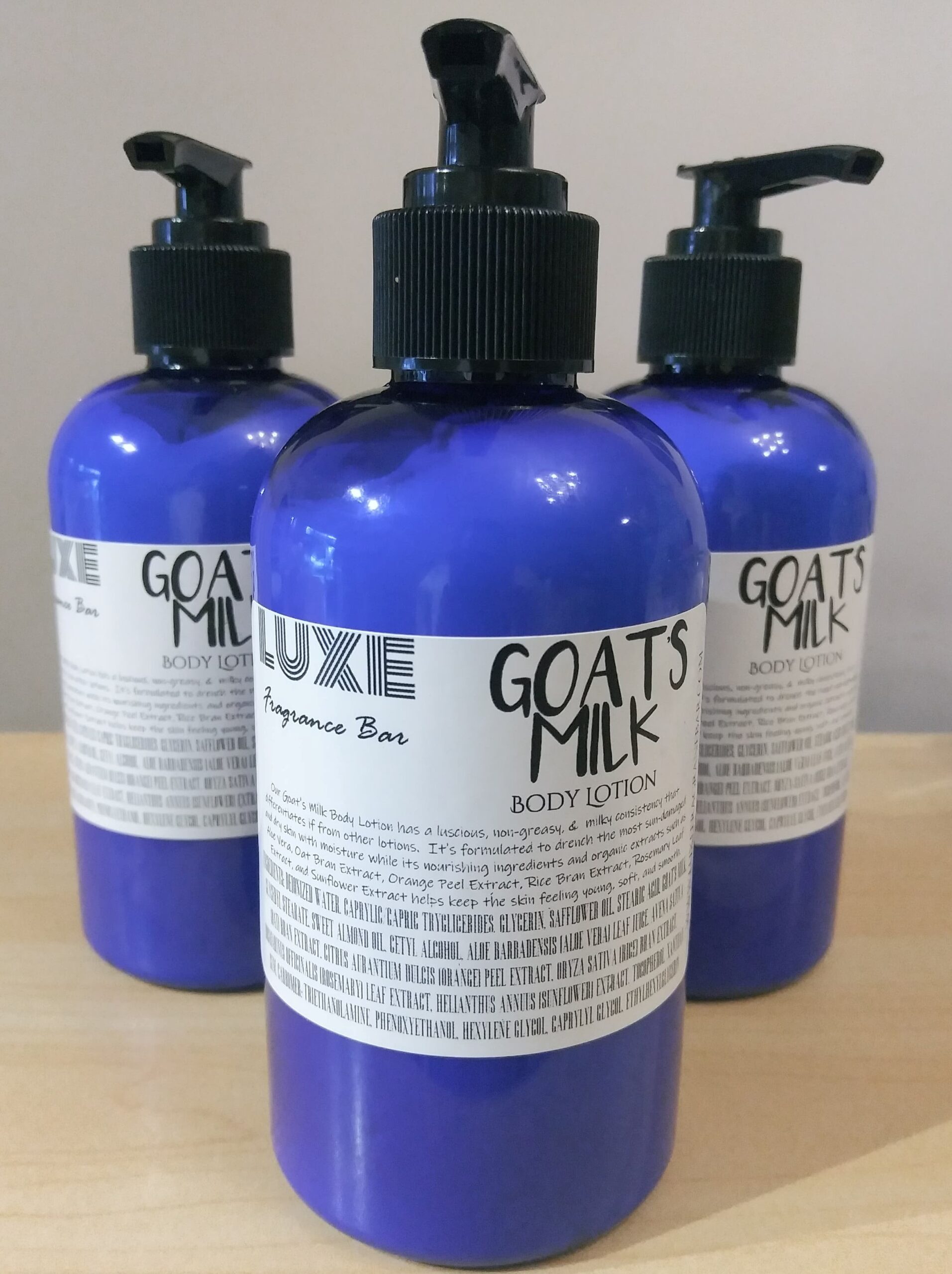 Goat's Milk Body Lotion – LUXE FRAGRANCE BAR